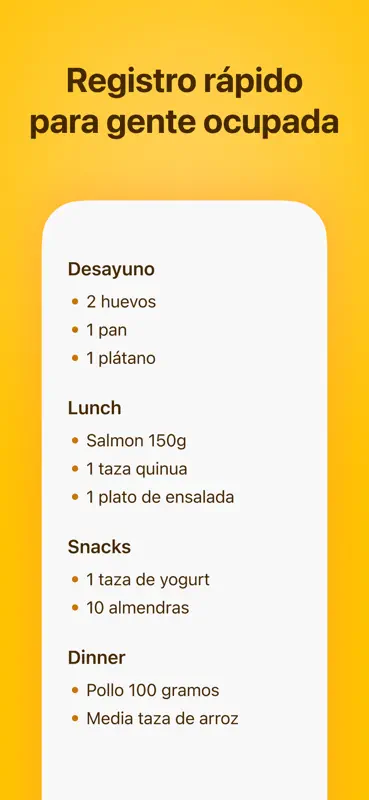 Fitia: Contador de Calorías screenshot 7 of 10