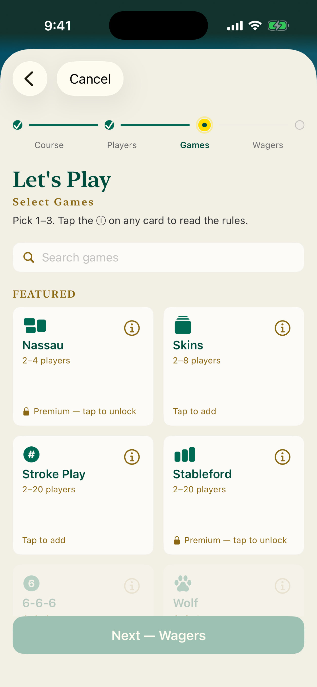 Friendly Wagers - Golf screenshot 7