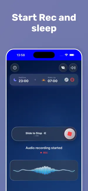 SleepRec screenshot 1