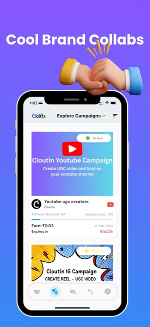 Cloutin - Influencer Marketing screenshot 1