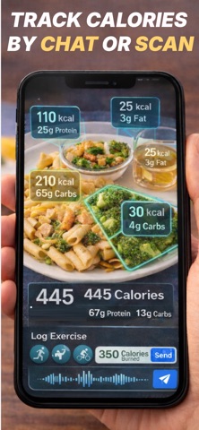 NutriChat Calorie Tracker Screenshot 2 of 6