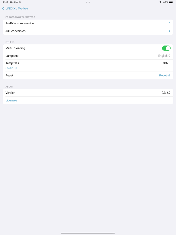 Screenshot #5 pour JPEG XL Toolbox