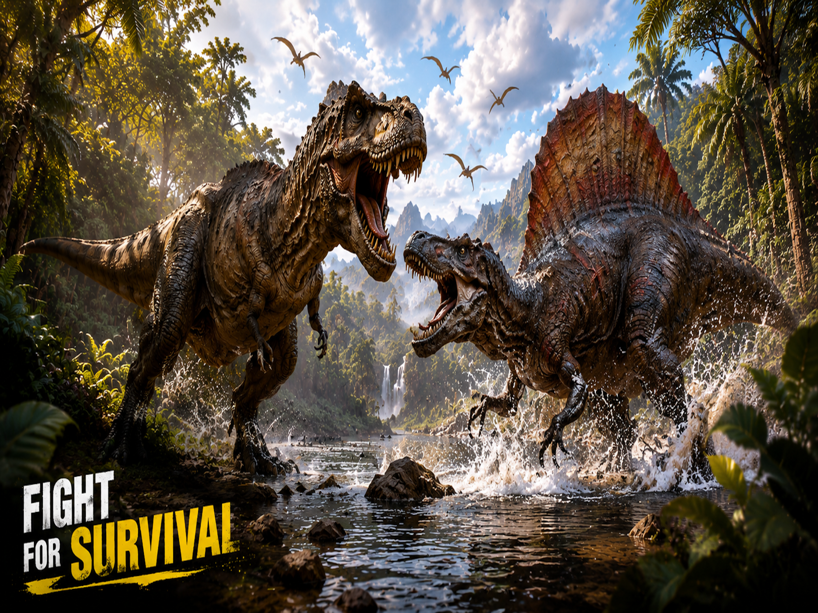 Jurassic Primal Dino Sim Clash screenshot 7