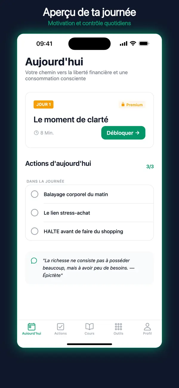 Screenshot #1 pour Addiction Achat - 21 Jours