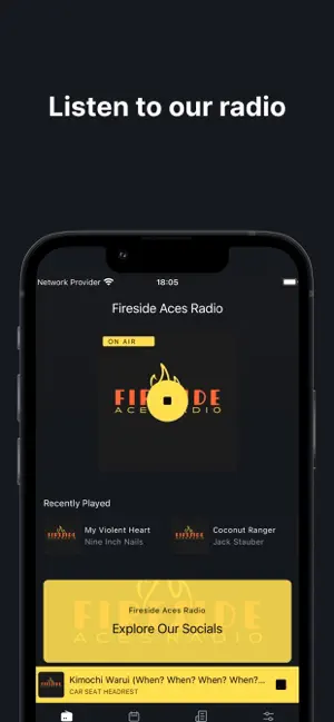 Fireside Aces Radio screenshot 1