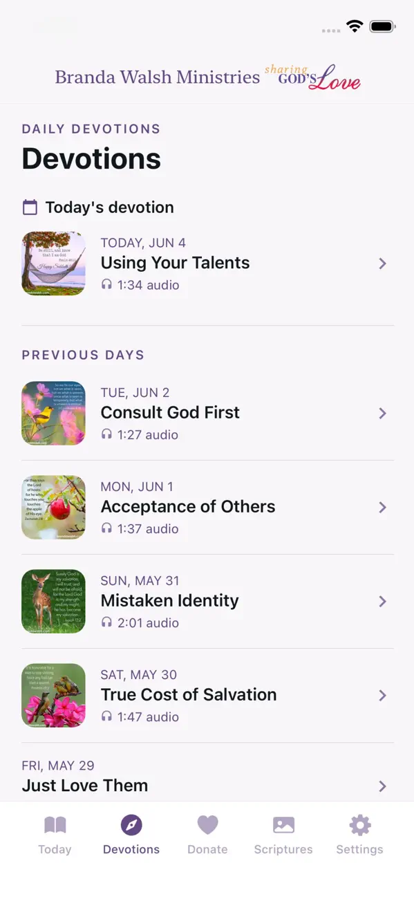 Screenshot #2 pour Sharing God's Love