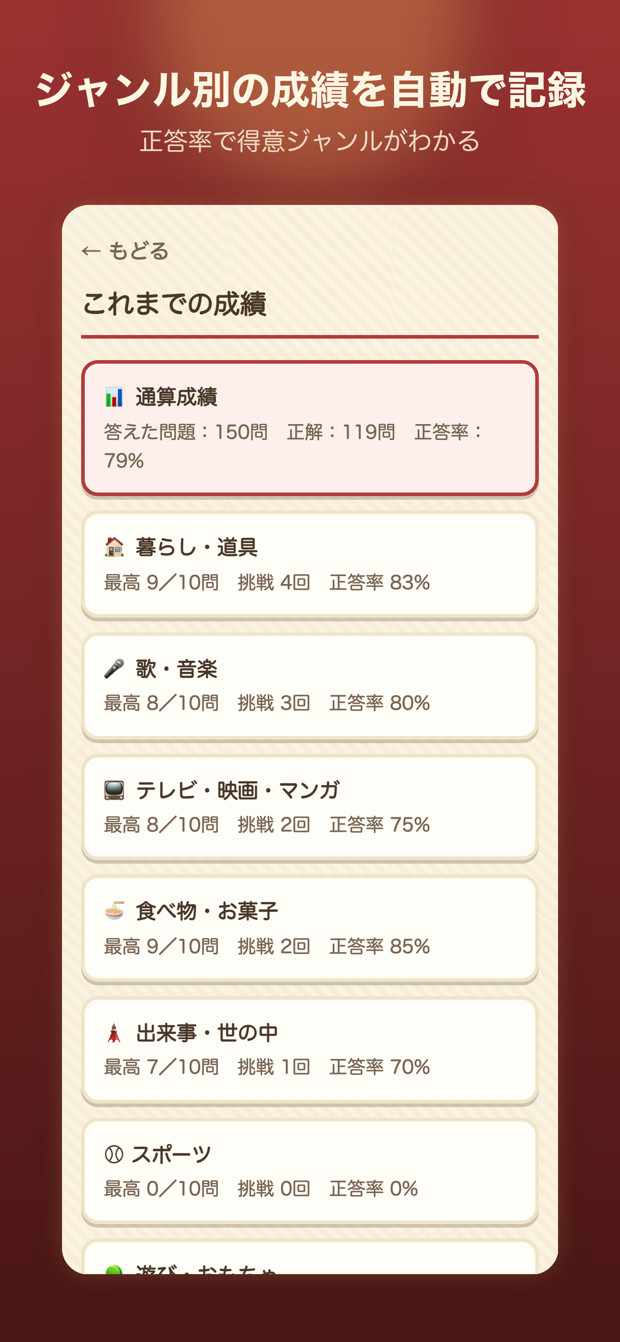 昭和クイズ大全｜懐かし雑学210問 screenshot 8