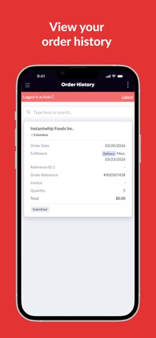 Instantwhip Foods, Inc iPhone screenshot