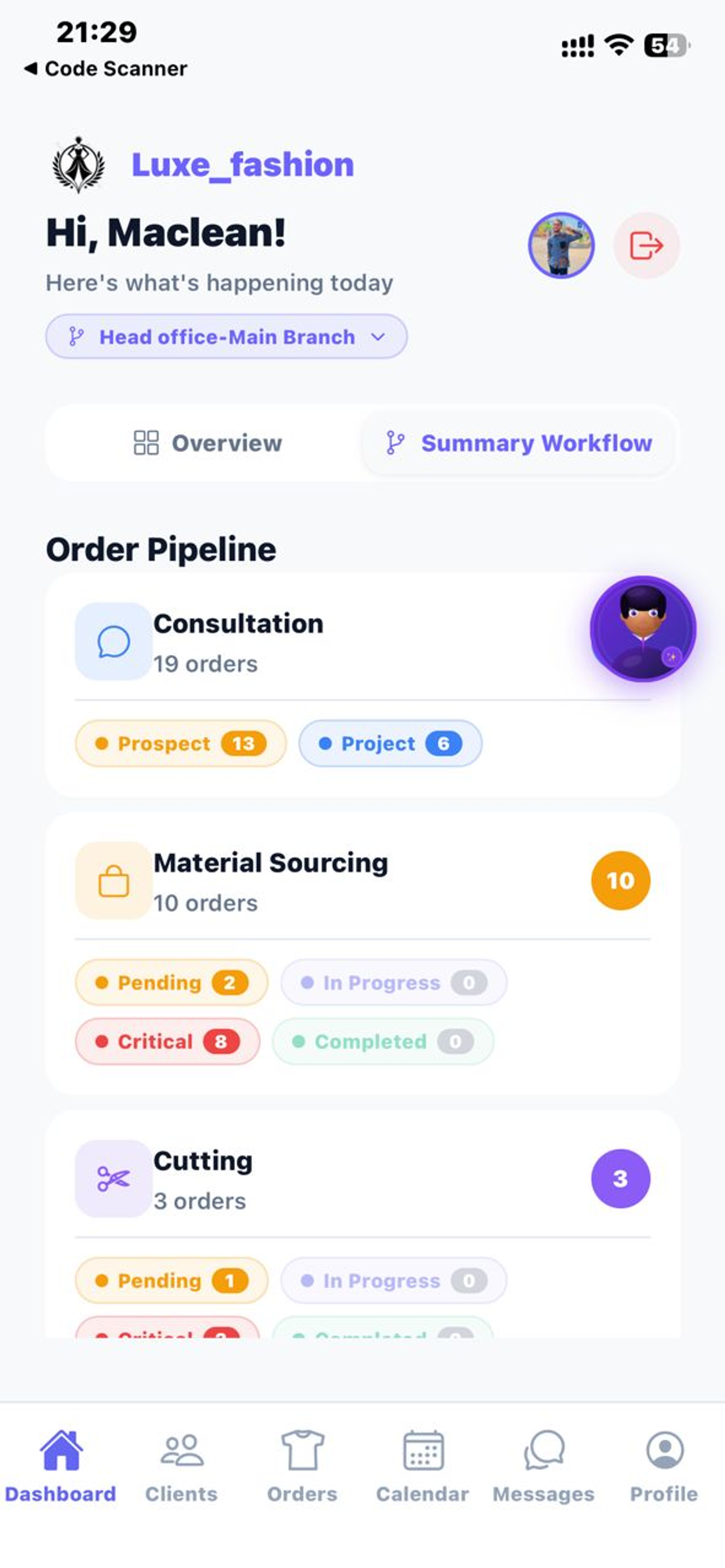 Stitchflow Fashion screenshot 4