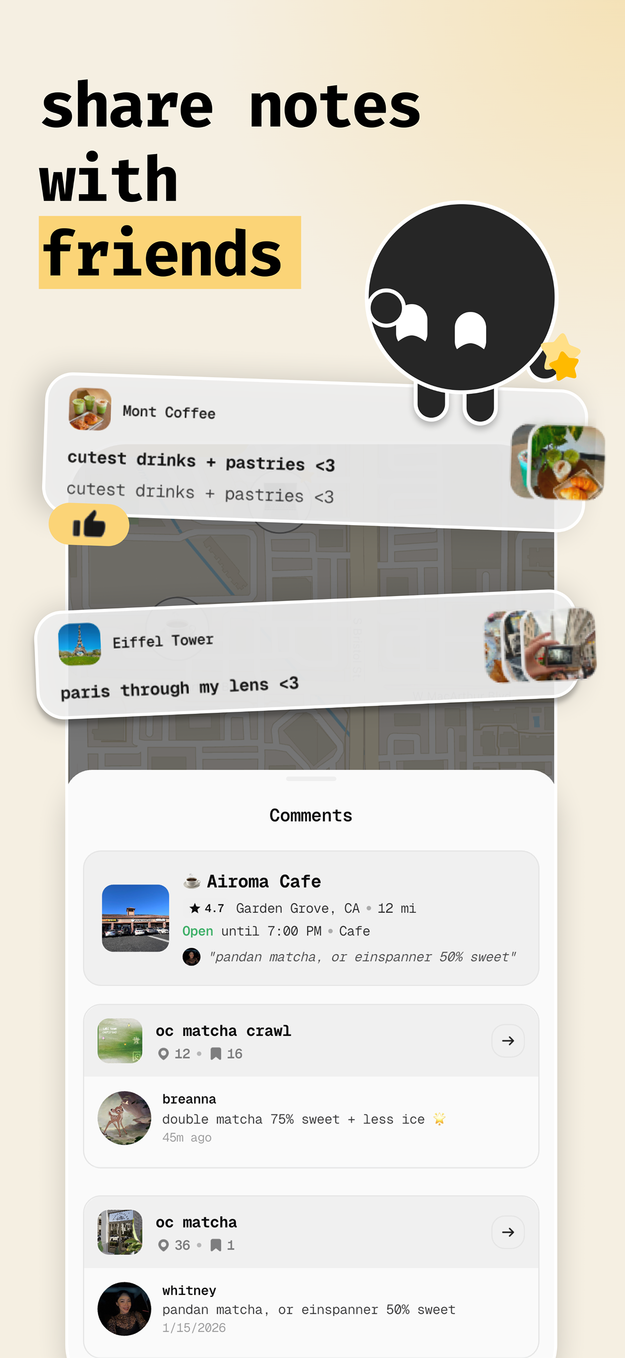 Tabi: Turn posts to places screenshot 6
