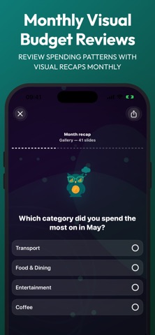 Finvision: Budget & AI Finance iPhone screenshot