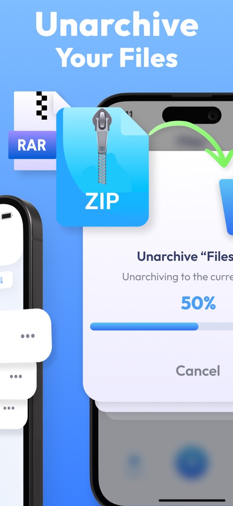Unzip: Zip File Opener, Unrar - Productivity App | MWM