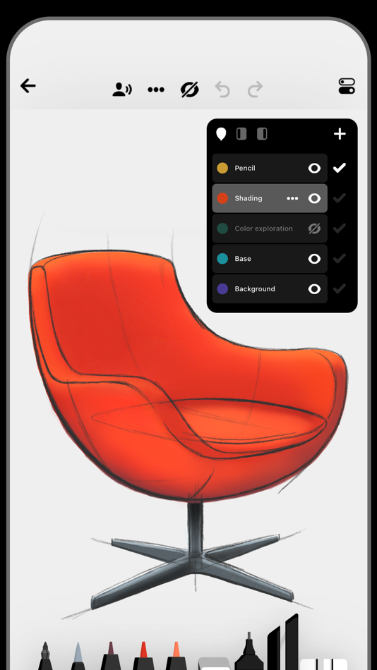 #6. Flow: Note Taking, Drawing Pad (iOS) 由: Bonobo