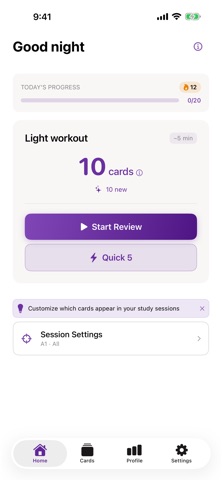 Learn French: Study Vocabulary iPhone screenshot