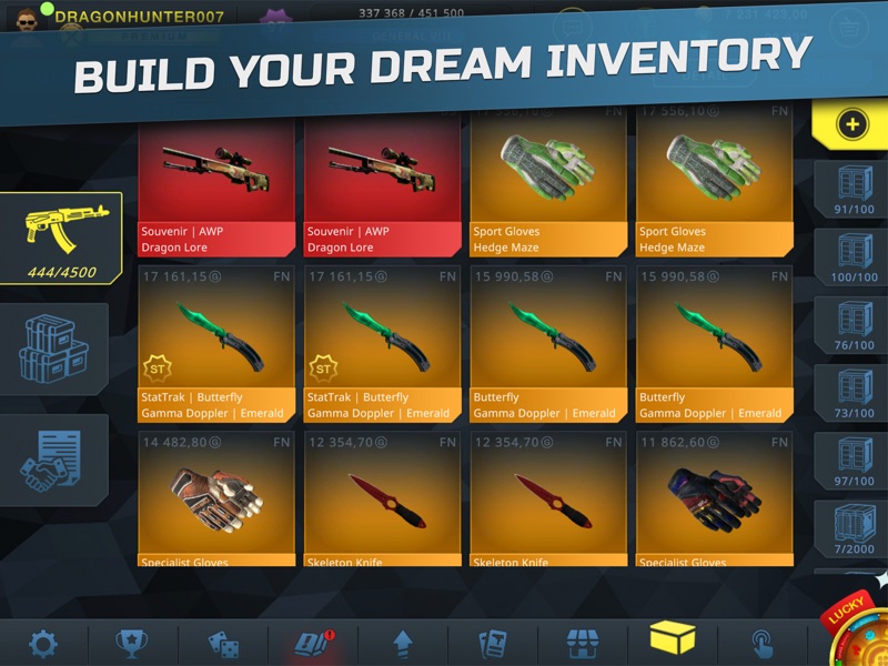 Case Chase Clicker: CSGO Skins screenshot 7
