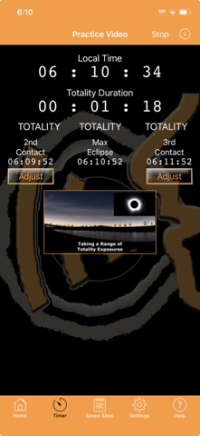 Solar Eclipse Timer Screenshot 6 of 10