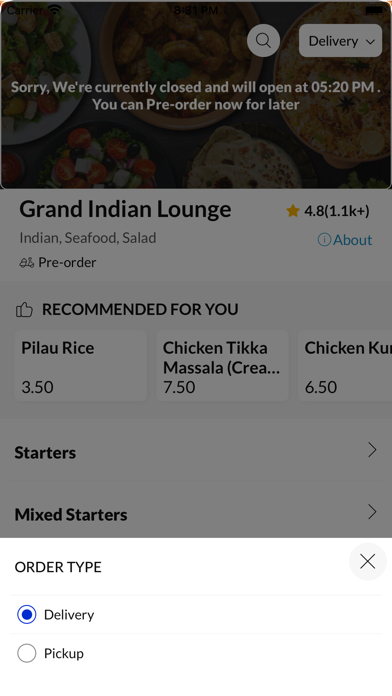 Grand India Lounge Screenshot