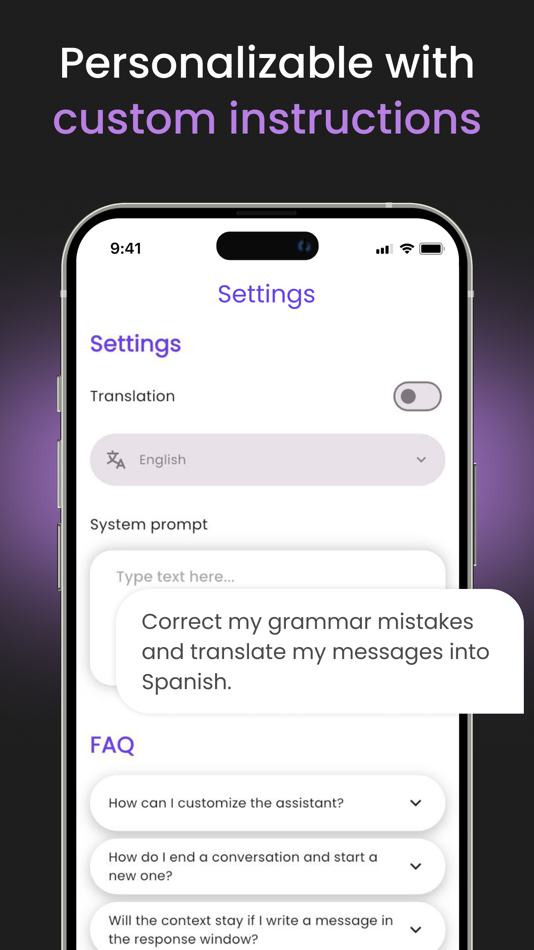 #3. AI Routine Assistant Responder (iOS) By: Ruben Avanesov