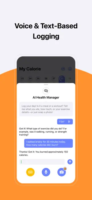 MyCalorie - Plan and Track AI screenshot 4