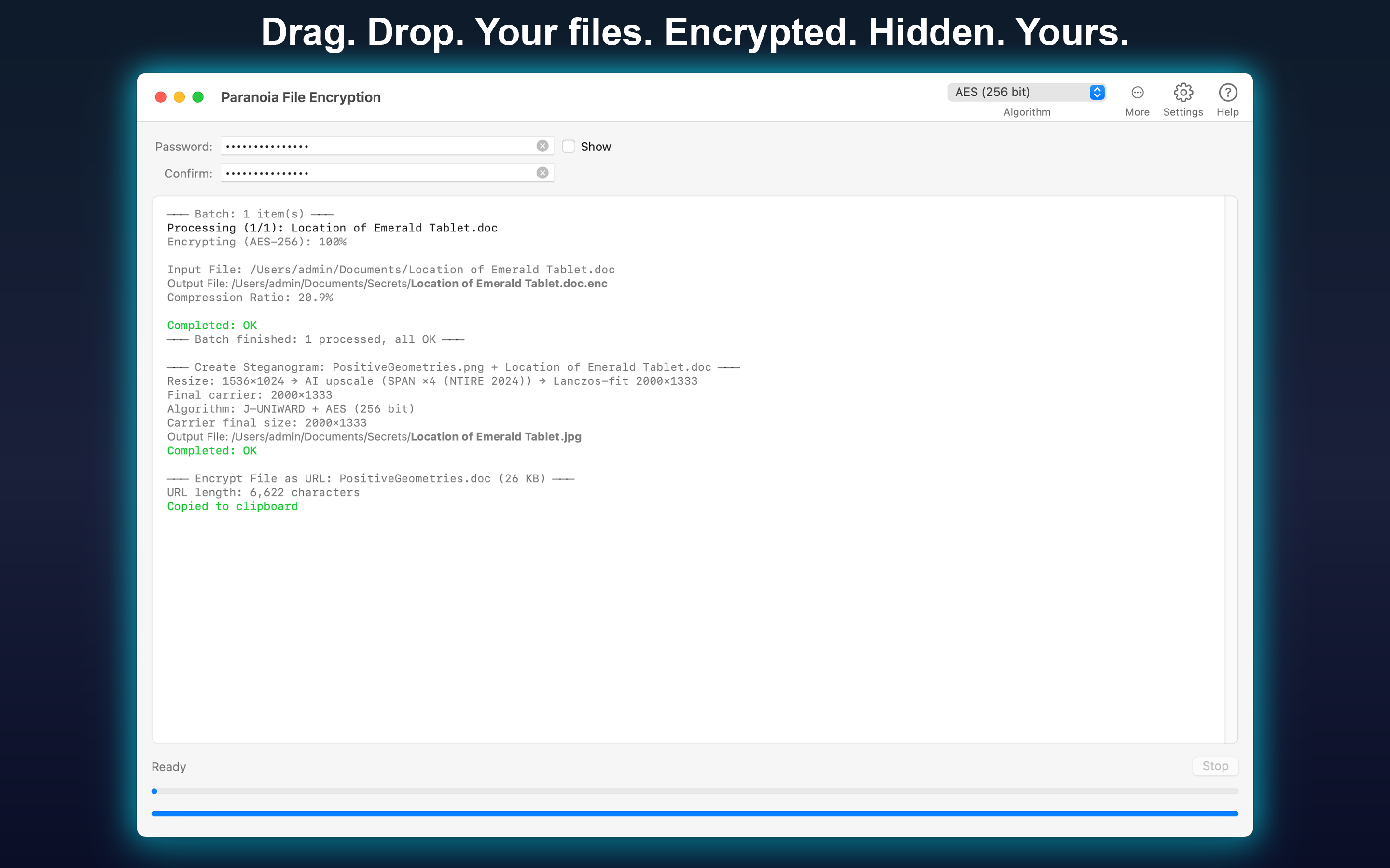 Paranoia File Encryption Lite