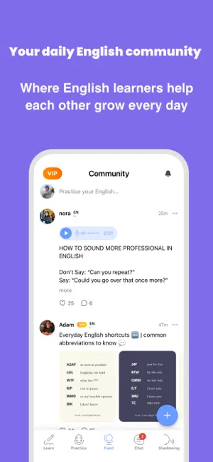 Catlangu - Learn English iPhone screenshot 5