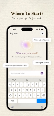 Adytum - Mood & Brain Dump Screenshot 2 of 6