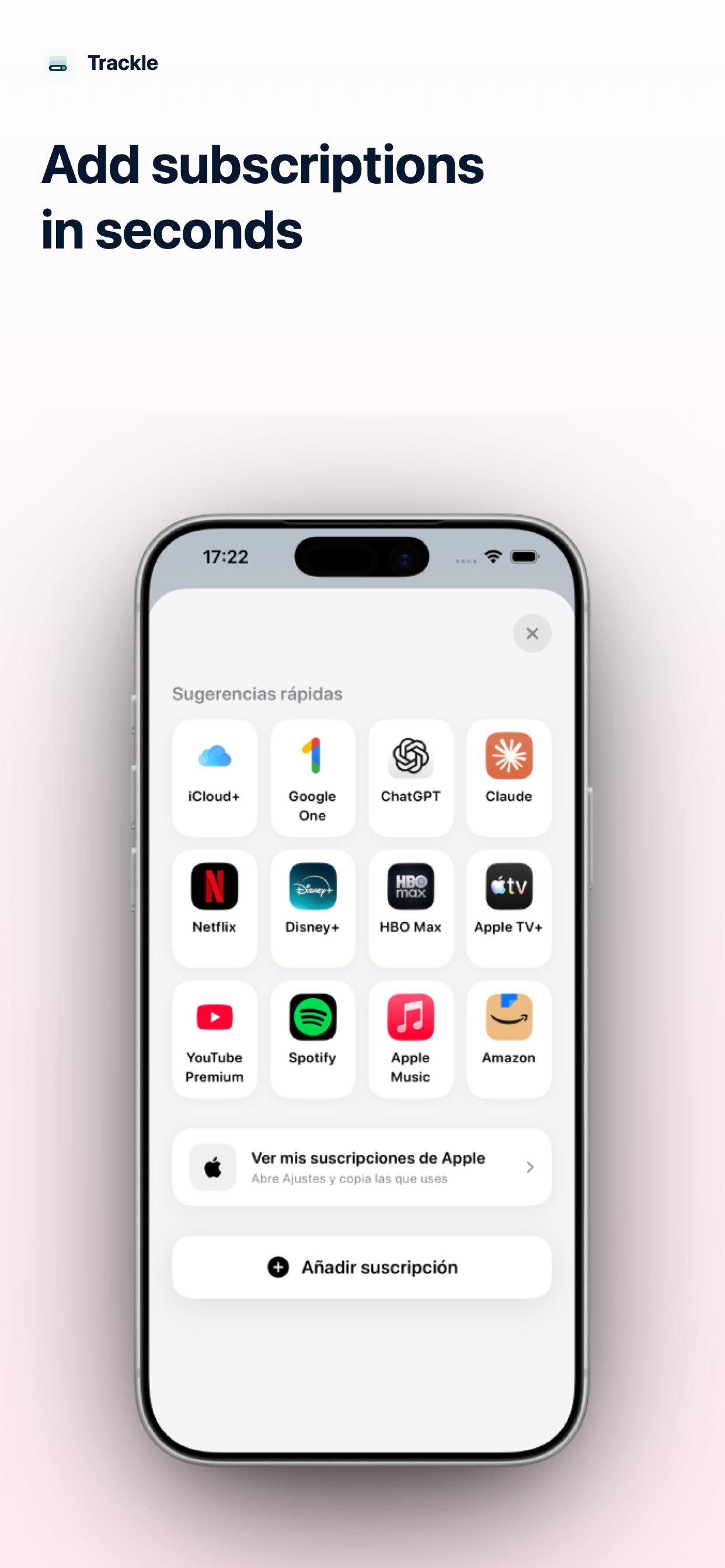 Trackle - Manage Subscriptions screenshot 5