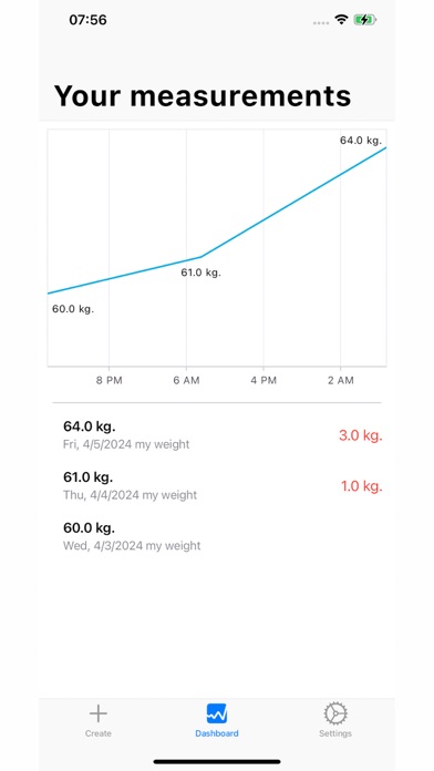 BodyRecord Screenshot