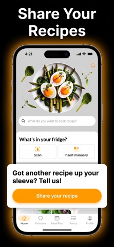 Fridge AI: Food & Recipes iPhone screenshot