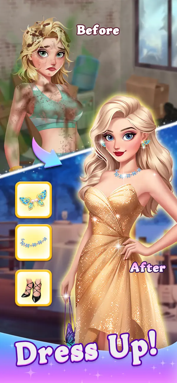 Beauty Blast: Makeover & Story Hack screenshot 4 - iOS game interface