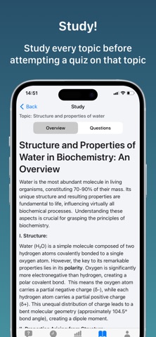 Biochemistry+ iPhone screenshot