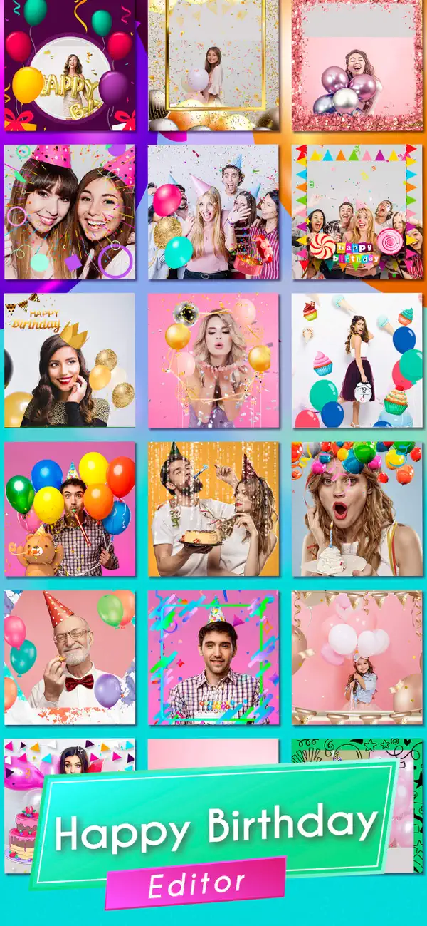 Screenshot #1 pour invitations vidéo pour un anni