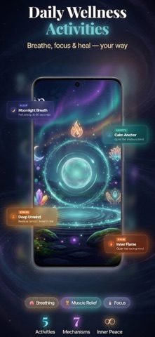 sakun:deep sleep relaxation iPhone screenshot