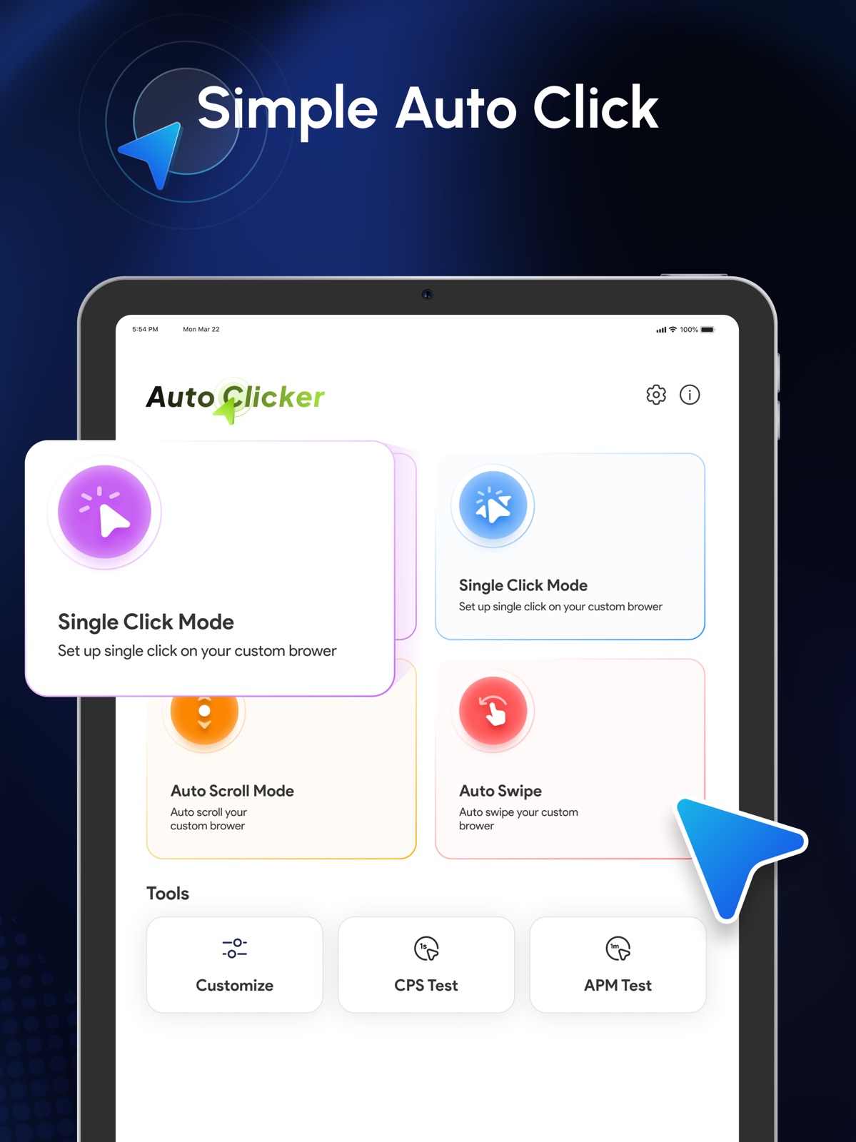 Pi Tap: Auto Clicker ipad screenshot 1