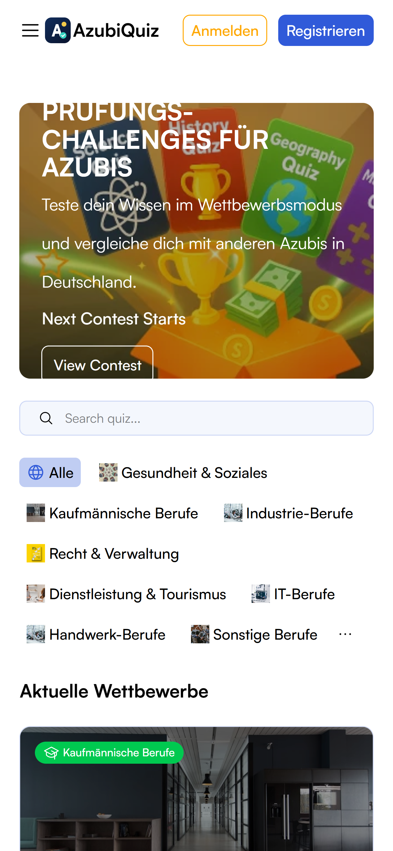 AzubiQuiz screenshot 2