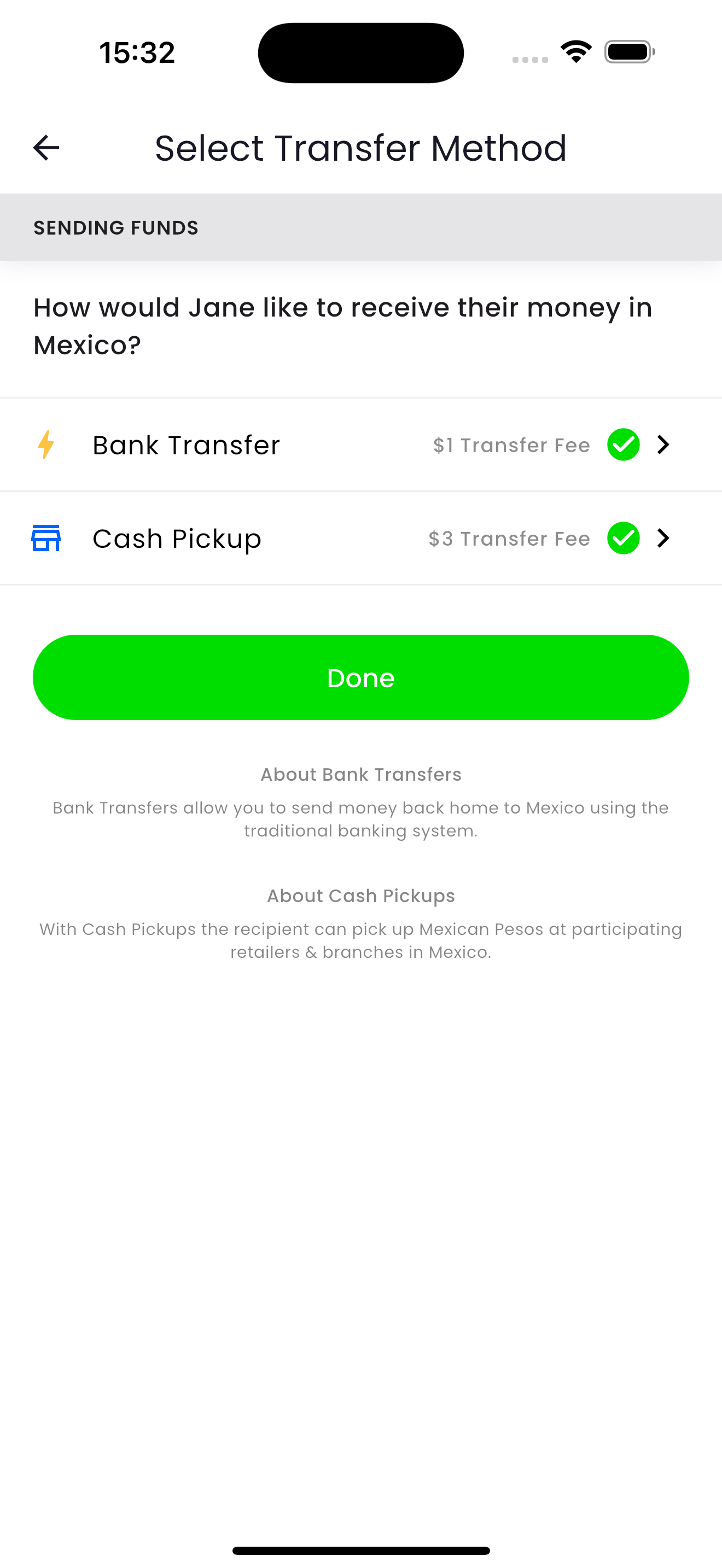 TransferMex screenshot 5