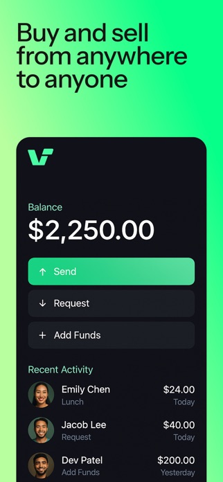 VaultPay - Borderless Payments Screenshot 2 of 6