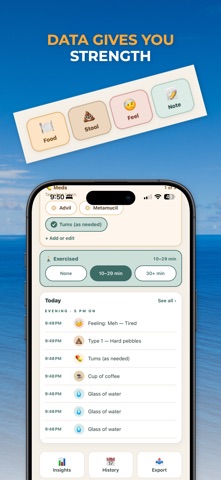 GutClues: IBS Symptom Tracker screenshot