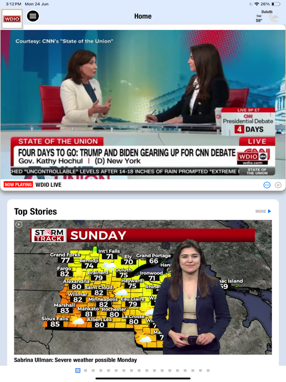 App screenshot