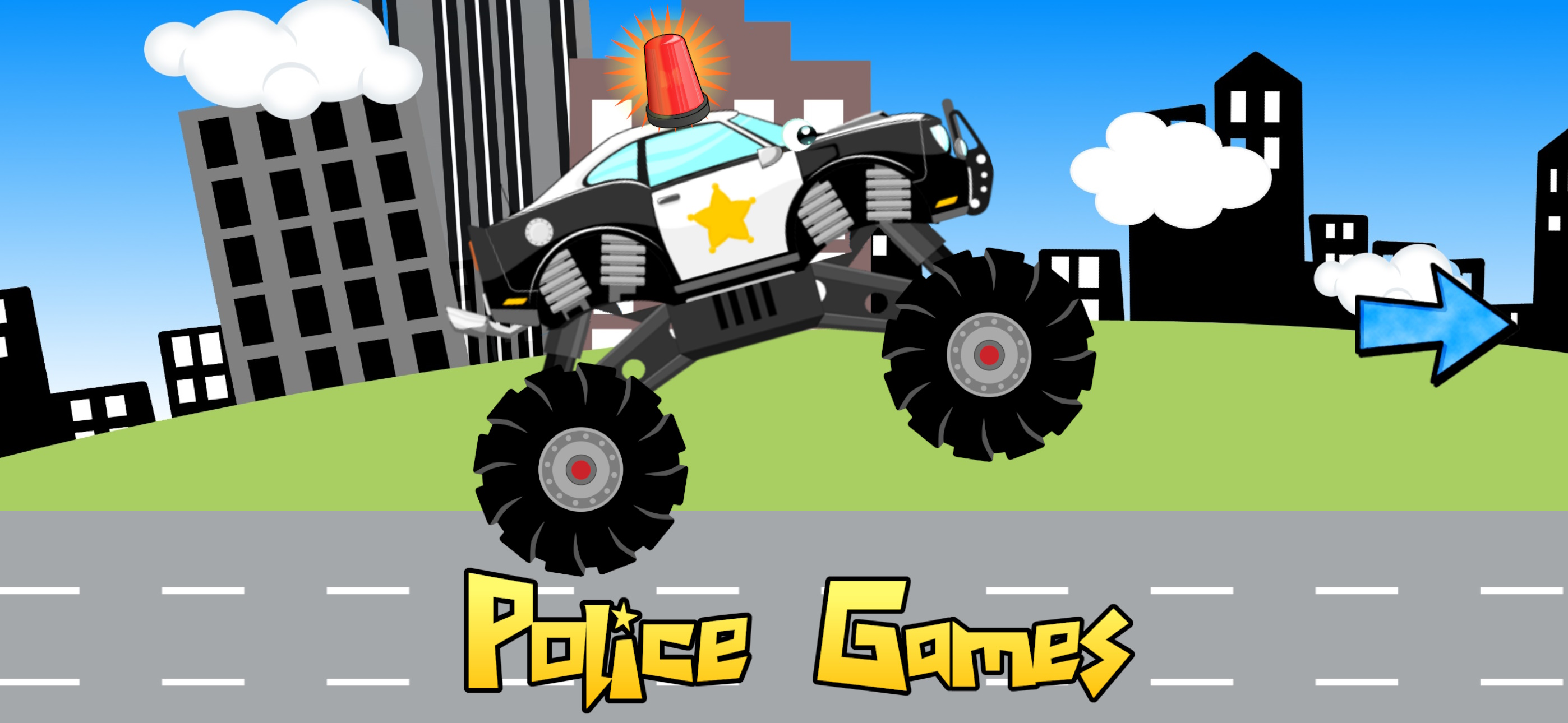Police Games - Police Car