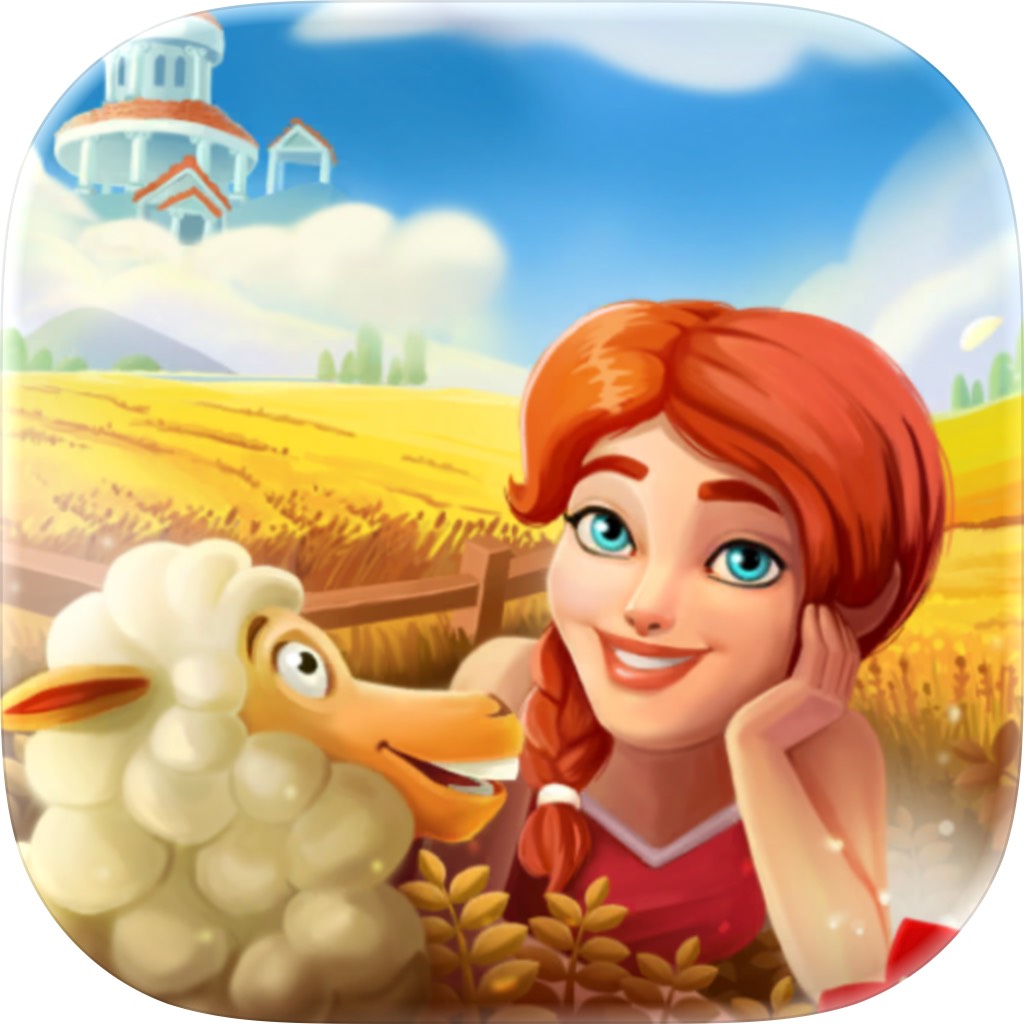 Apple App Store cover for Land of Legends: Family farm