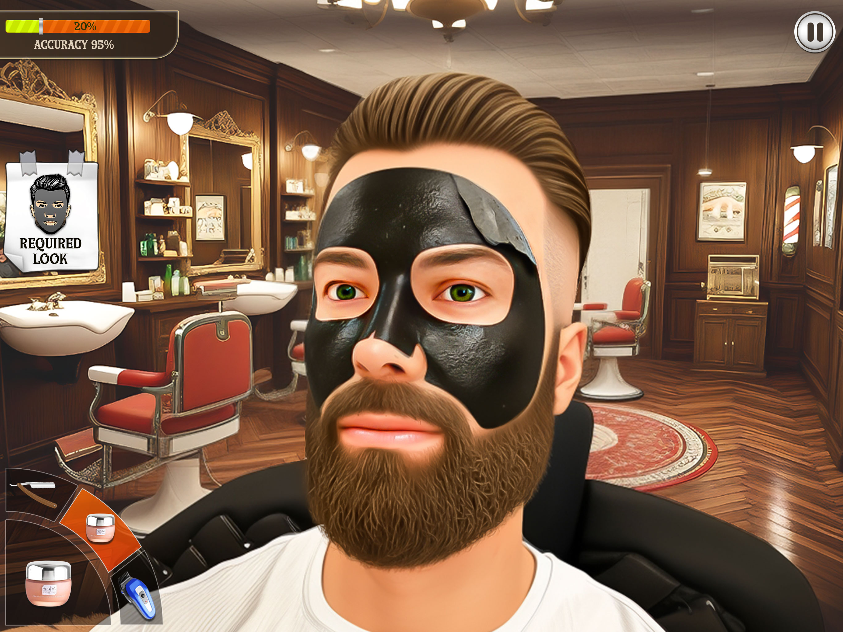 Barber Shop Hair Cut Salon 3D