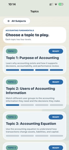 Accounting Memory Games Screenshot 2 of 10