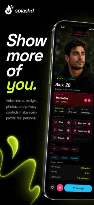 Splashd: Gay Dating & Cruising screenshot 4