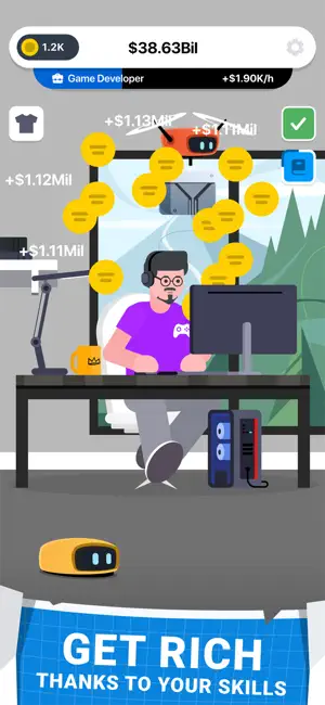 Cyber Dude: Dev Tycoon screenshot 2