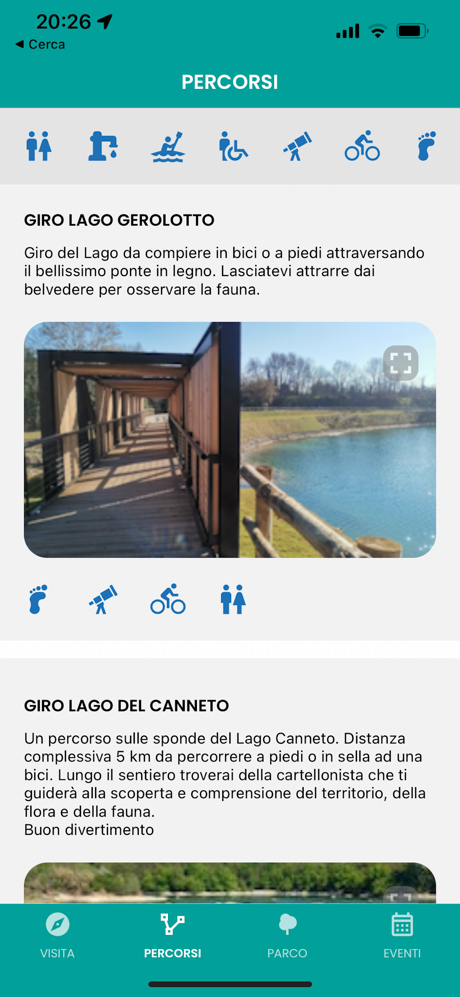 Parco delle Cave BS screenshot 2