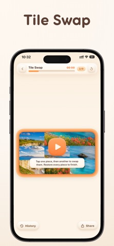 PuzzleWall: Photo Puzzle Game iPhone screenshot