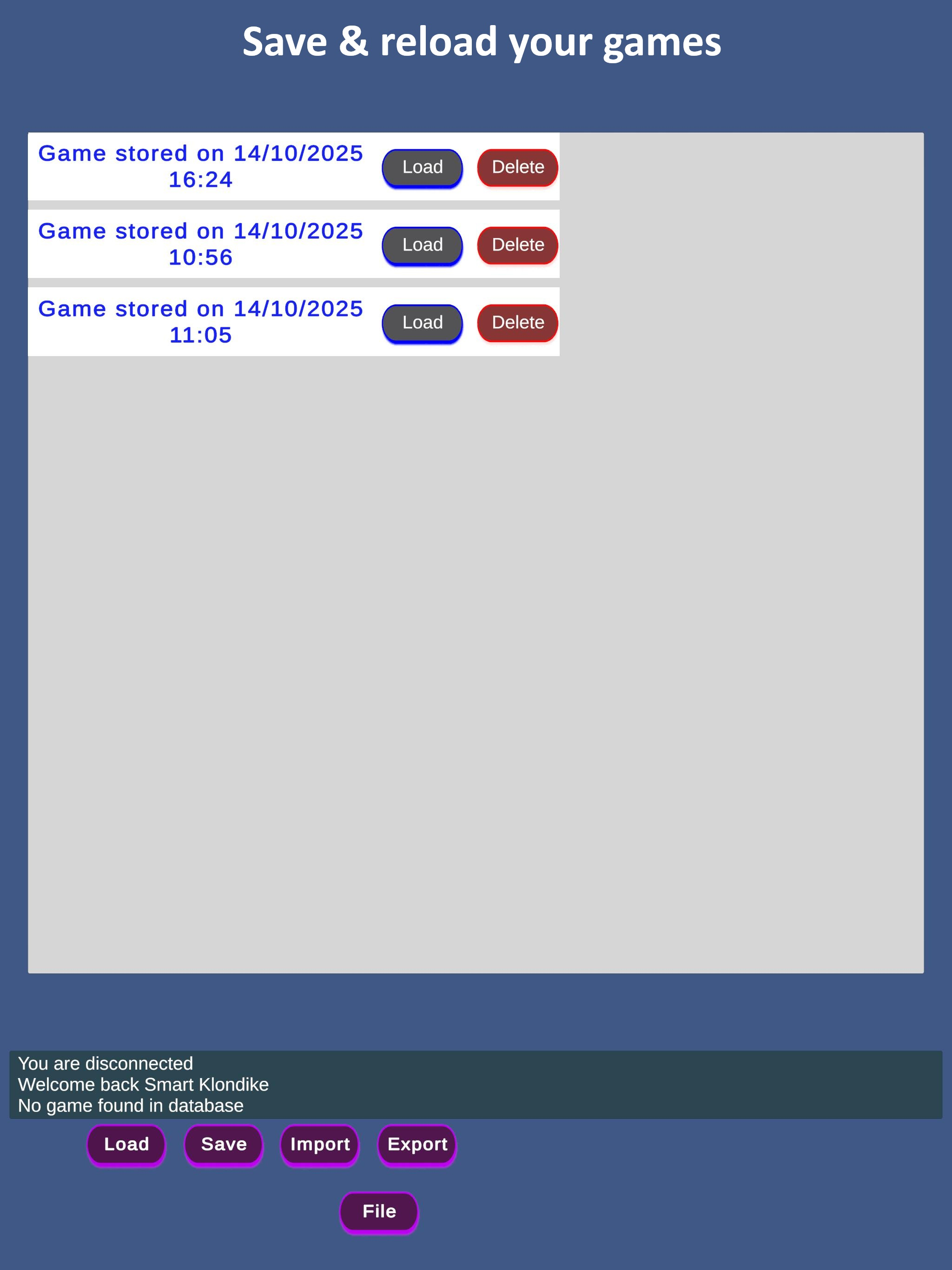 Smart Klondike screenshot 15