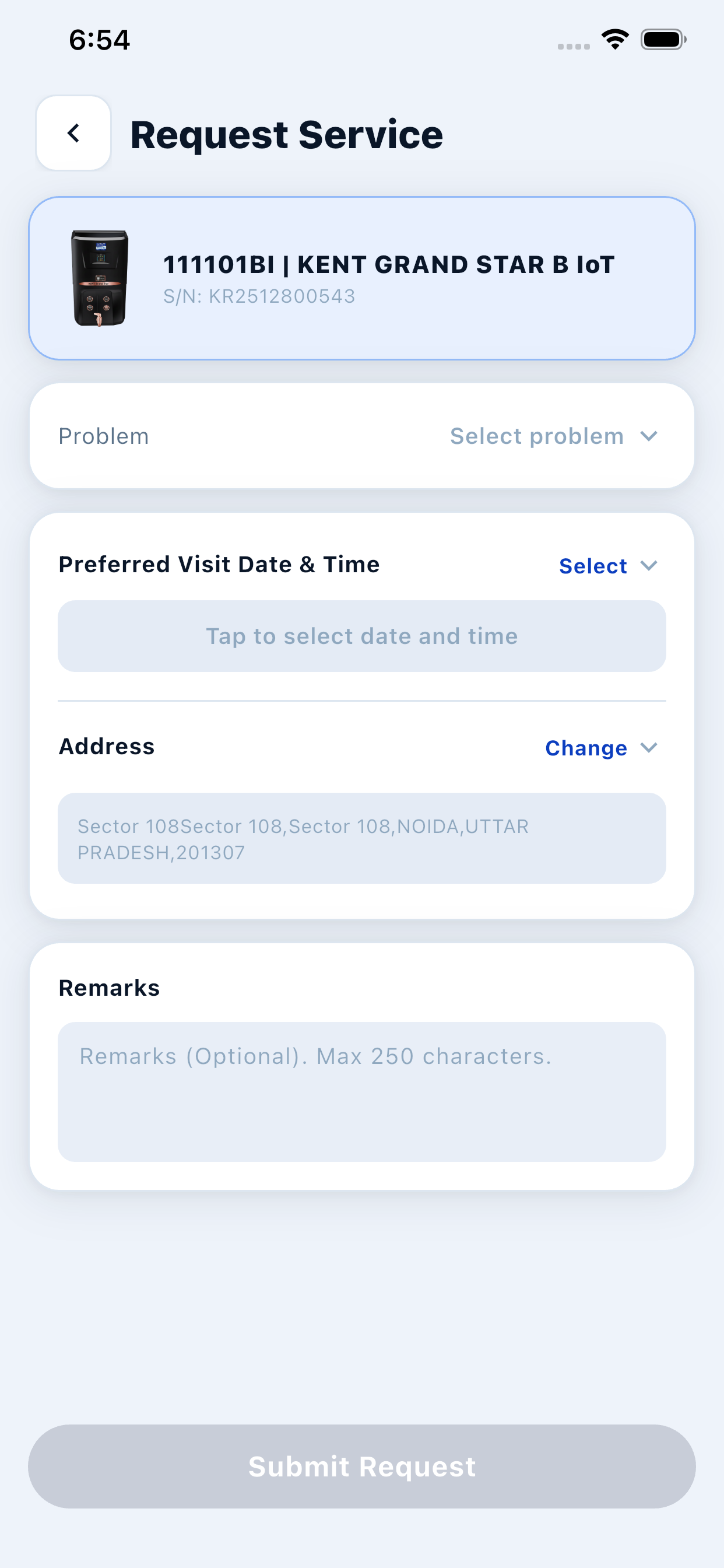 Kent Service App