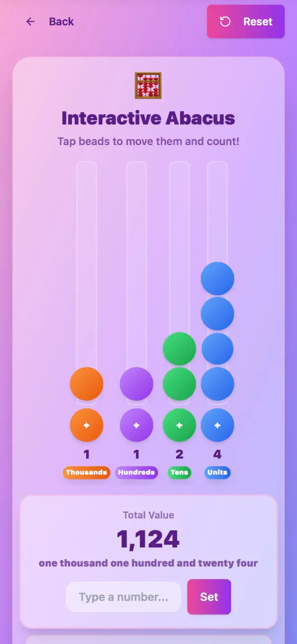 Screenshot #2 pour Math Whiz 123